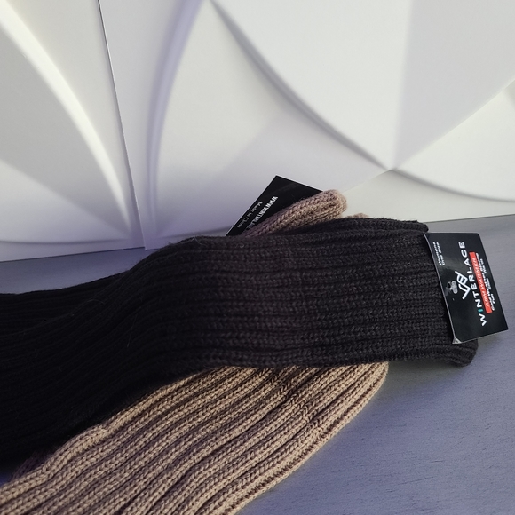 New 2 pc Arm Warmers Fingerless Gloves set - Picture 1 of 4